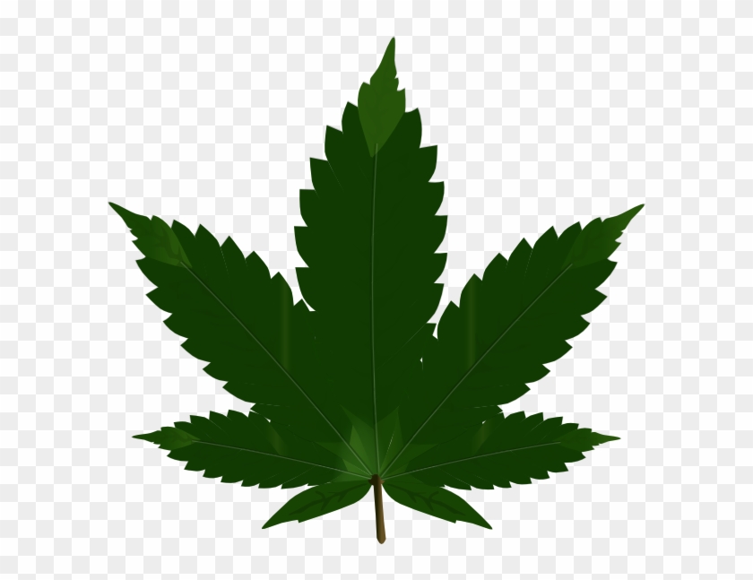 Leaf-svg Clip Art - Weed Png #1125982