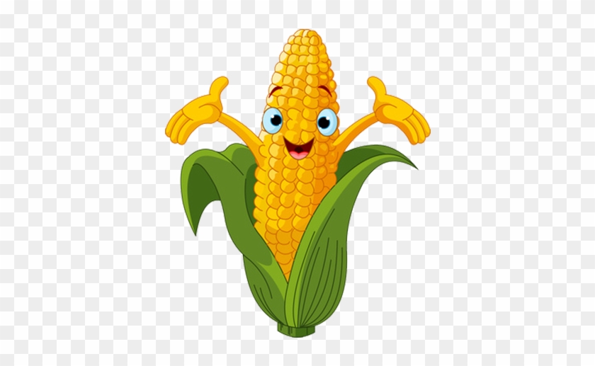 Vegetable Cartoon Drawing Clip Art - Corn Clipart #1125984