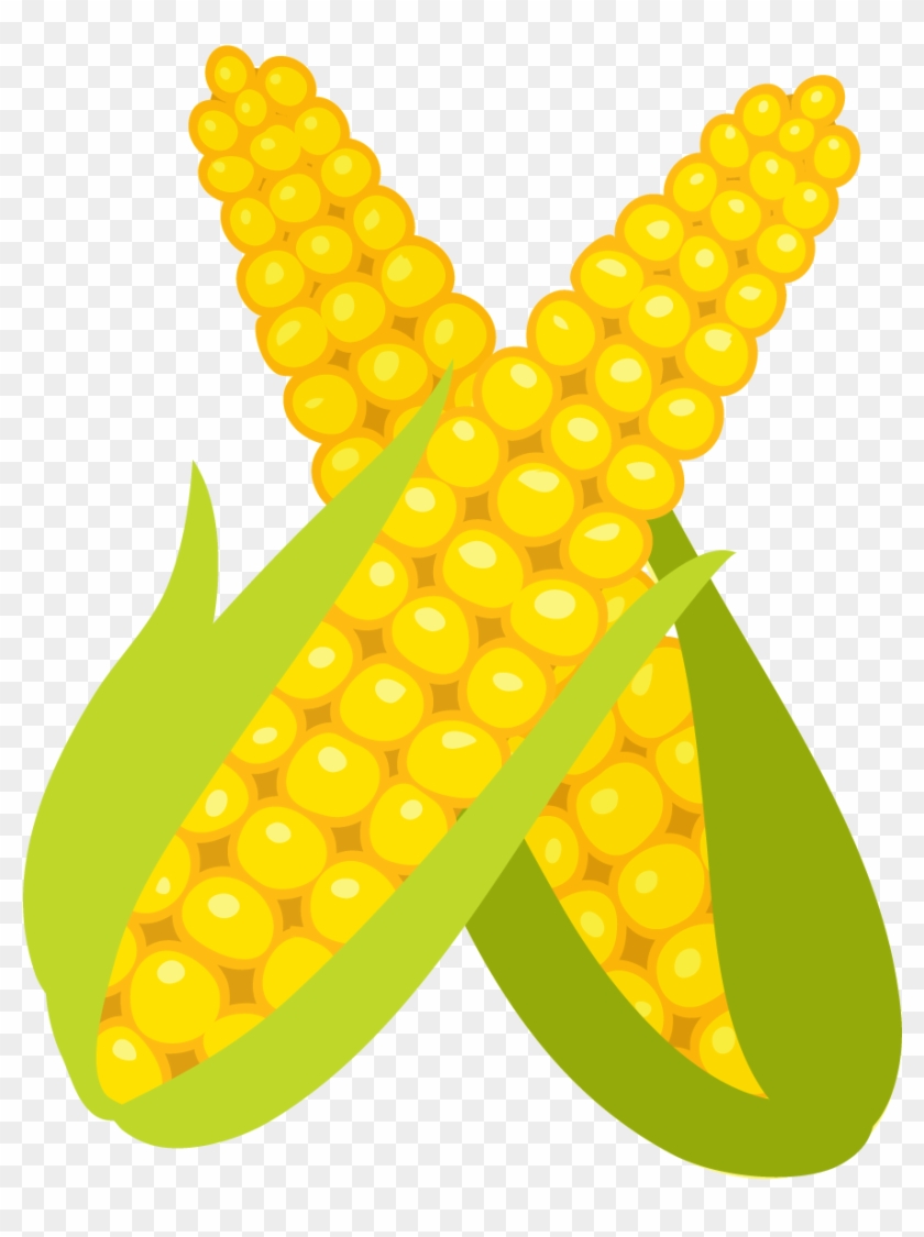 Corn On The Cob Vegetable Fruit Letter X - Fruit #1125991
