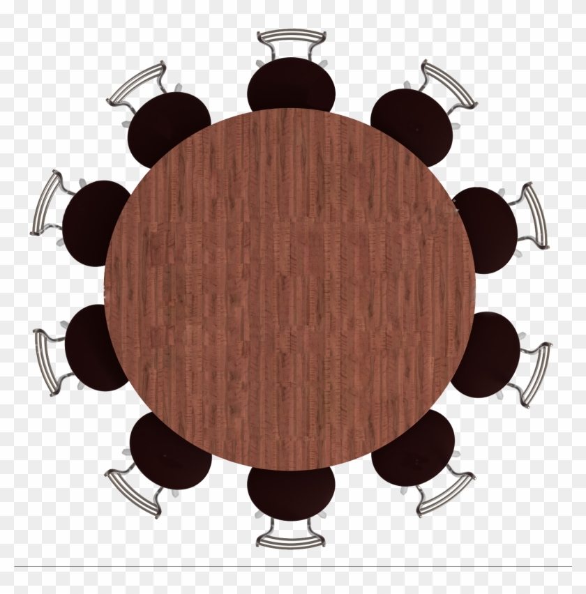 Round Table Chair Dining Room Stock Photography - Round Table With Chairs Top View #1126031