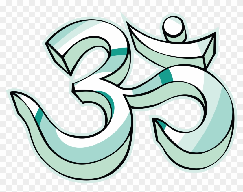 Symbol Om Namaste Clip Art - Symbol #1126073