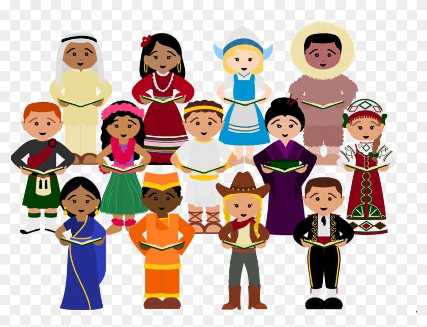 Children Of The World Clipart - Kids From All Around The World #1126102