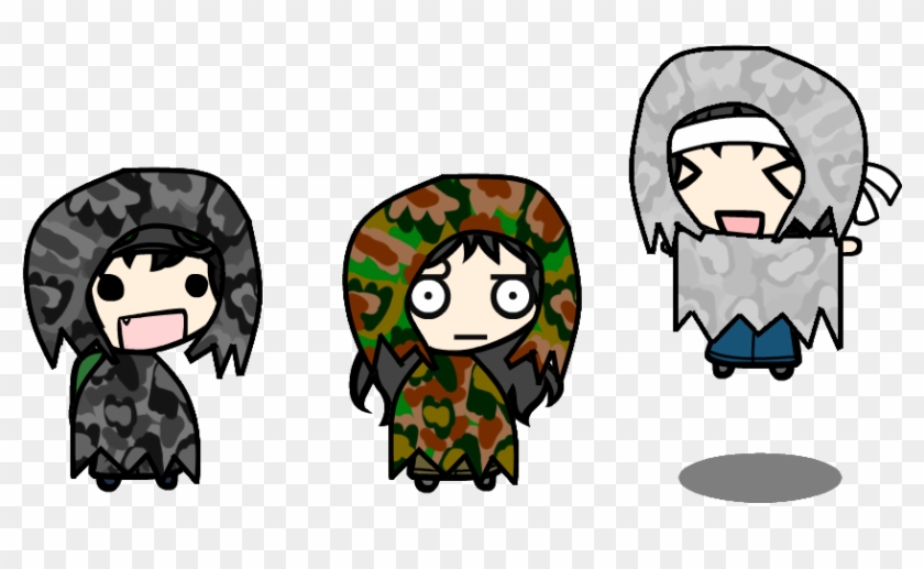 Ghillie Suits By Myonnyanmukyuu - Clothing #1126214