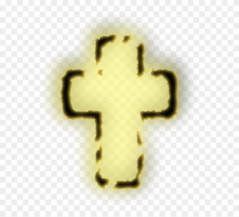 Similar Clip Art - Glowing Cross Transparent #1126404