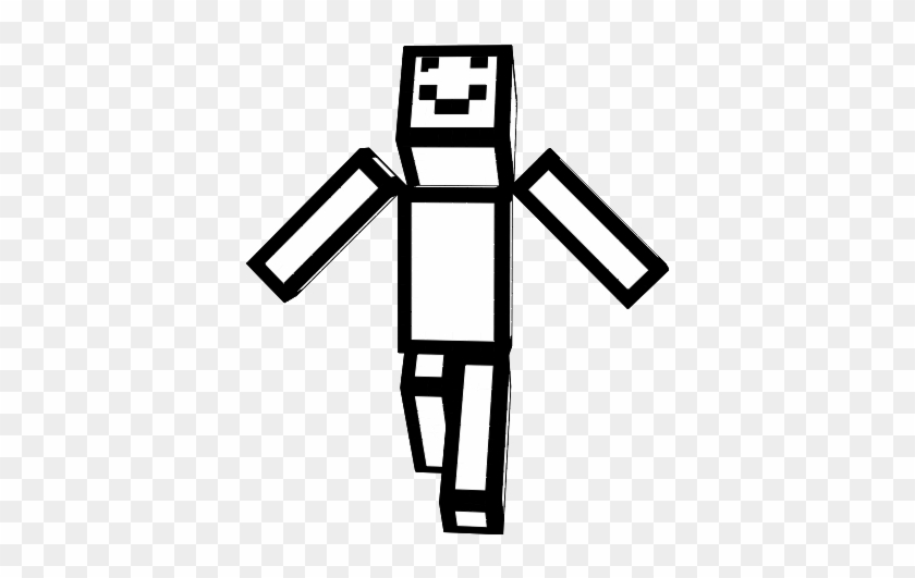 How To Draw Minecraft Pictures In Black And White - Minecraft #1126440