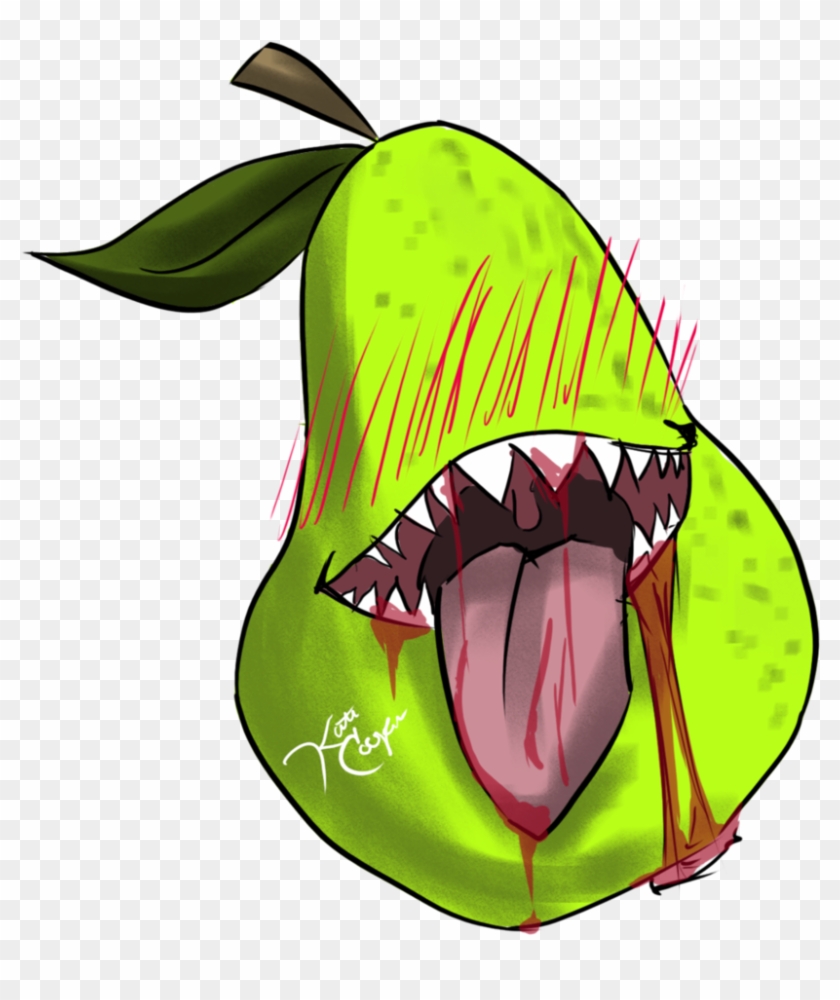 Pears Are Creepy By Wornox - Illustration #1126448