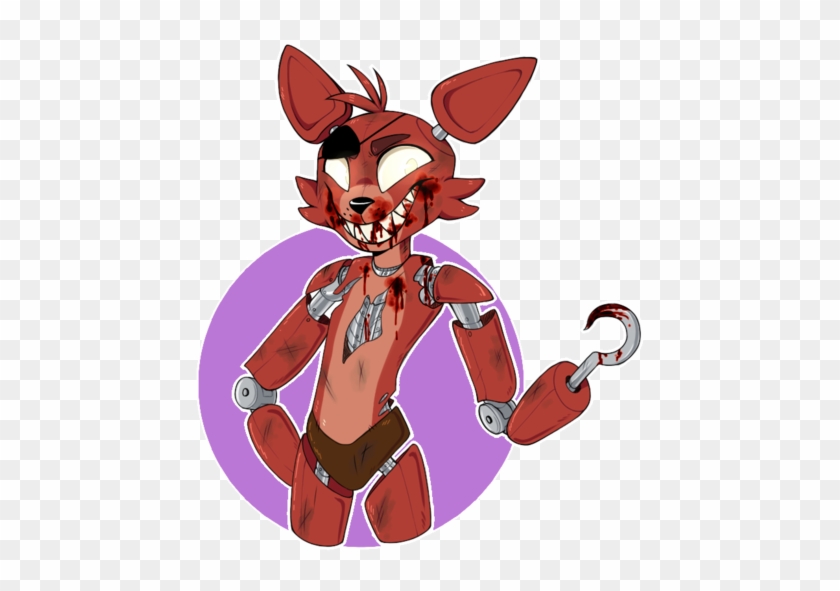 Withered Foxy • FNaF 2 • Desenho