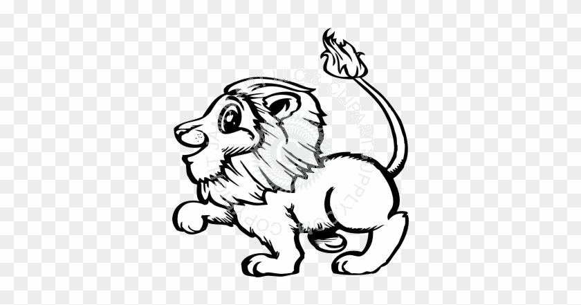 Simple Cute Lion Drawings #1126485