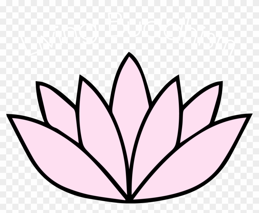Lotus Blossom Symbol - Draw Easy Lotus Flower #1126535