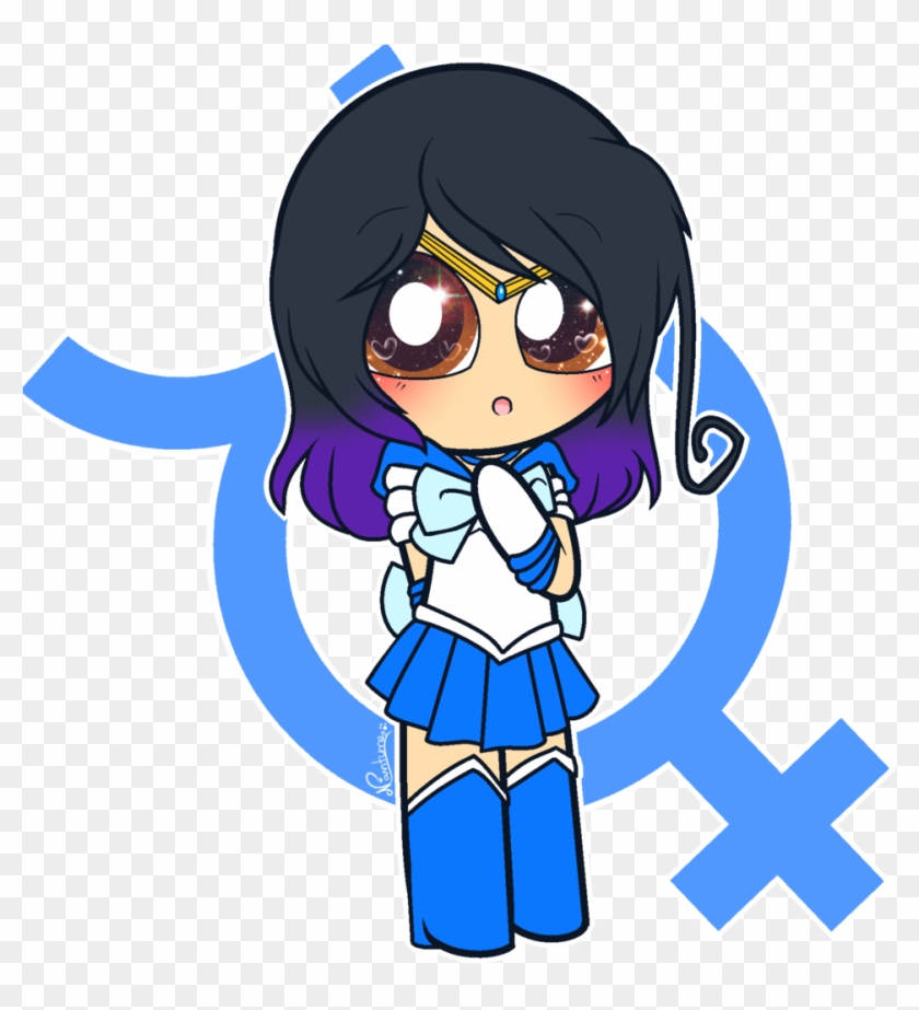 Ana Cosplaying As Sailor Mercury By Nini-the - Sailor Mercury #1126595