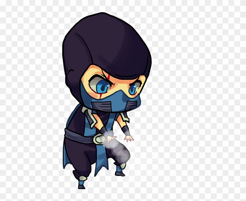 Freeze Freeze Freeeeze By Felipenero - Mortal Kombat Sub Zero Chibi #1126673