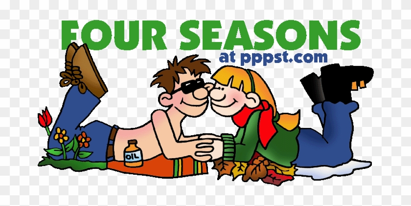 Seasons Clip Art Free - 4 Seasons Word Clipart #1126709