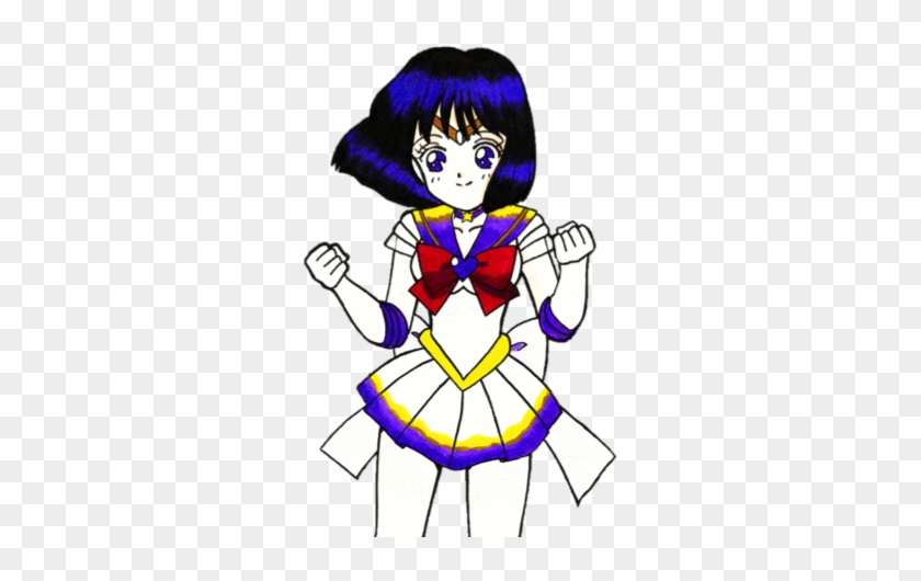 Super Crisis Sailor Saturn - Sailor Saturn Coloring Pages #1126727