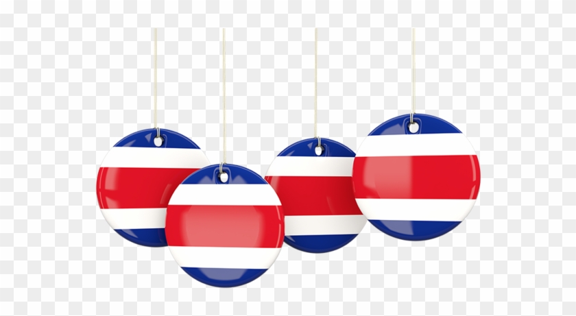 Illustration Of Flag Of Costa Rica - Flag Of Costa Rica #1126752