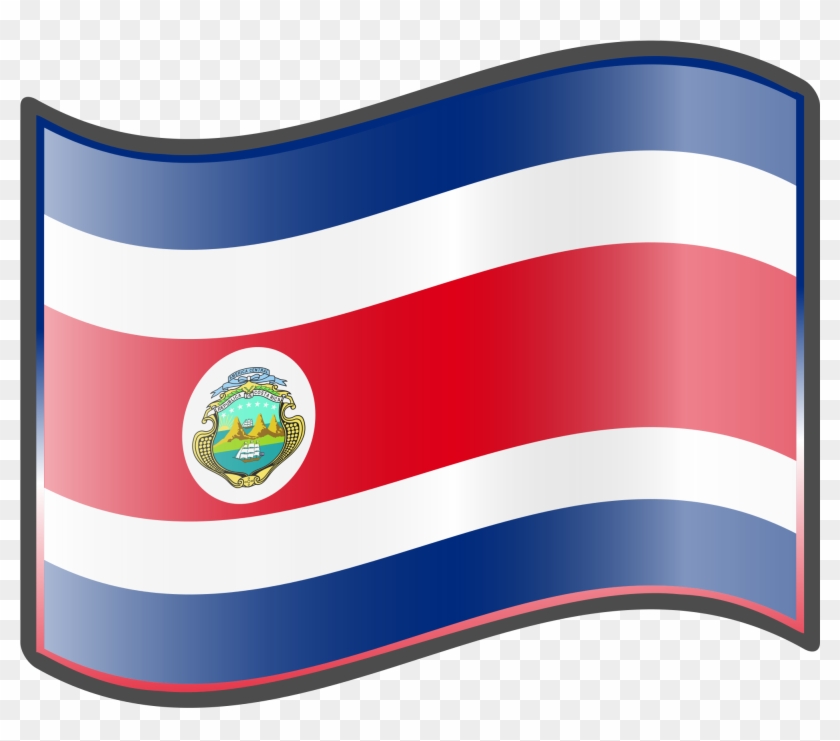 Open - Flag Of Costa Rica #1126759