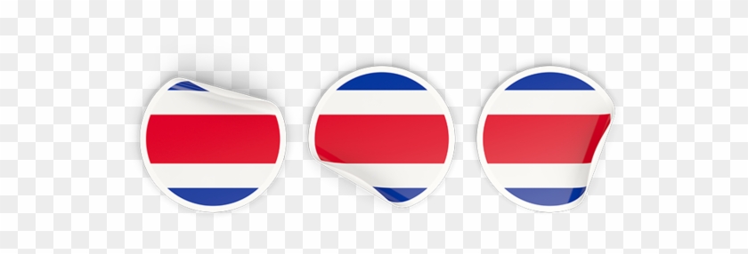 Illustration Of Flag Of Costa Rica - Emblem #1126782