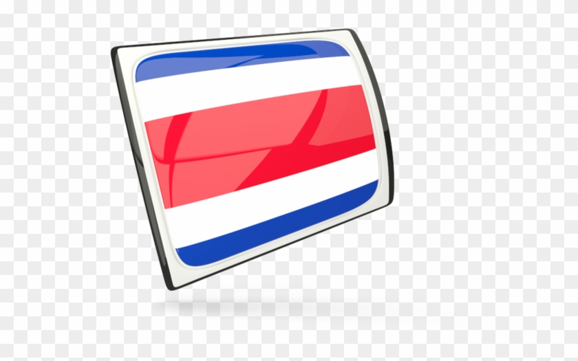 Illustration Of Flag Of Costa Rica - Emblem #1126792