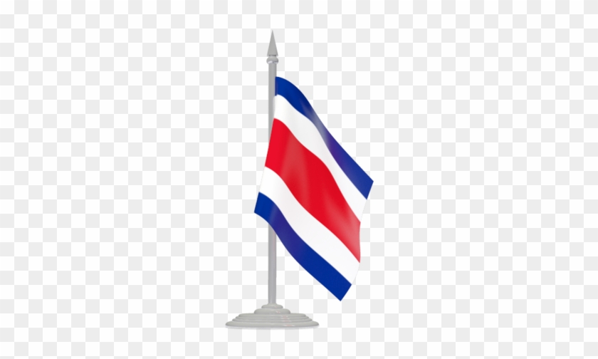 3d Wave Graphic Flag Of Costa Rica - Flag Of Costa Rica Animated #1126829