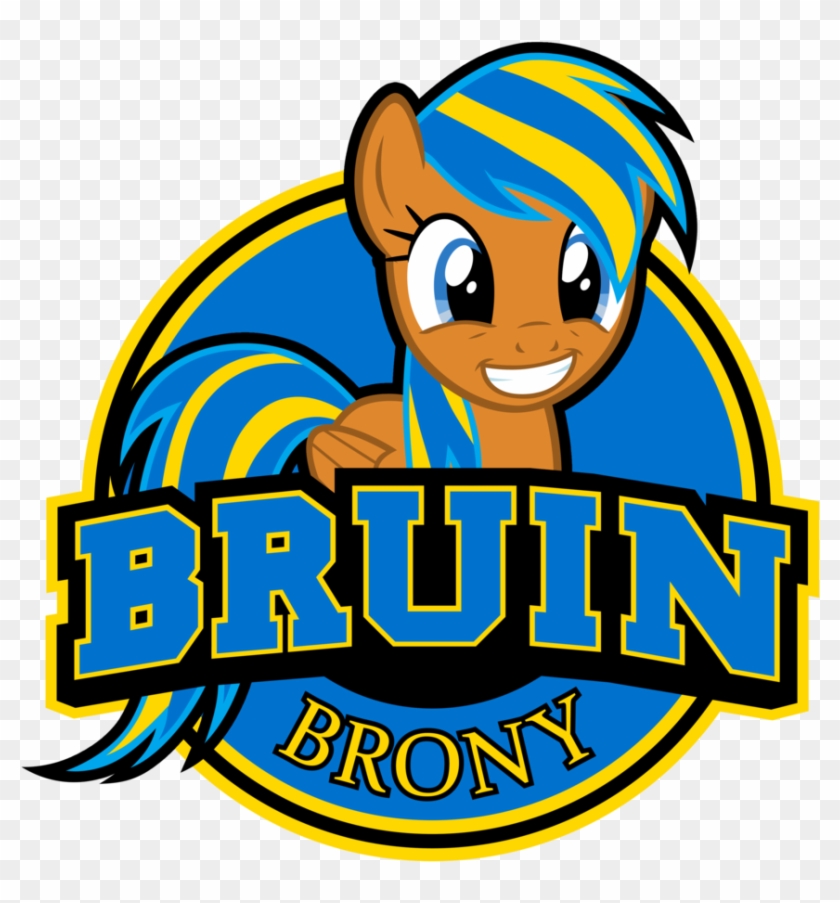 Bruin Brony Logo By Nsaiuvqart - Women's Or Men's Ucla Bruins Mascot New Fashion Shopping #1126871