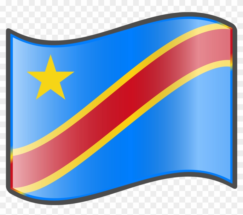 3d Graphics Wave Flag Of Democratic Republic Of Congo - Flag Of The Democratic Republic Of The Congo #1126876