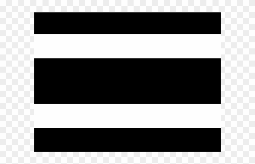 Flag Of Costa Rica Logo Black And White - Ivory #1126902