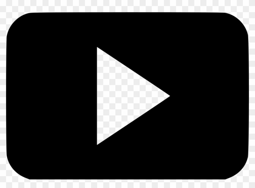 Play Youtube Playlist Video Watch Comments - Black Youtube Logo Transparent #1126964