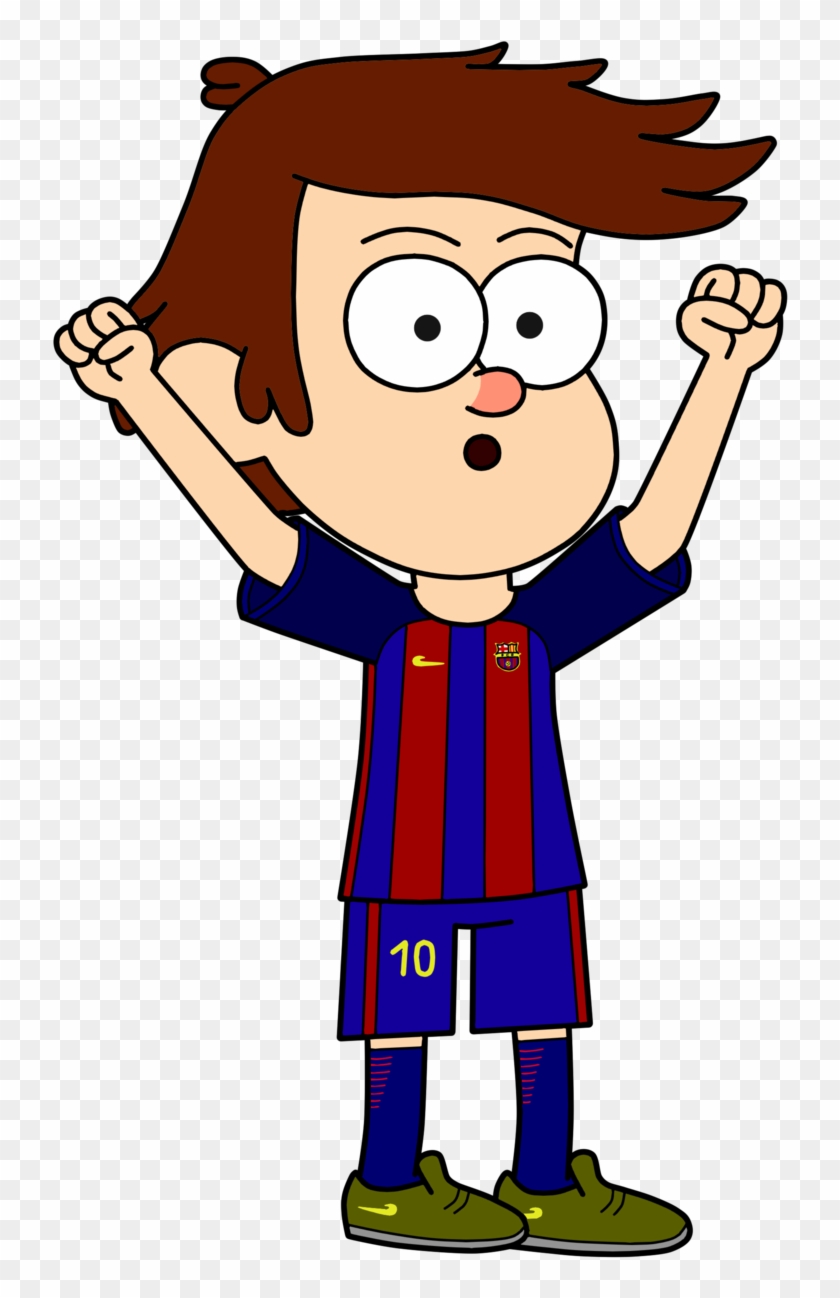 Dipper Fan Of Barcelona Fc By Marc-24 - Cartoon #1127097