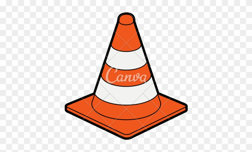 Traffic Cone Under Construction Icon - Clip Art #1127108