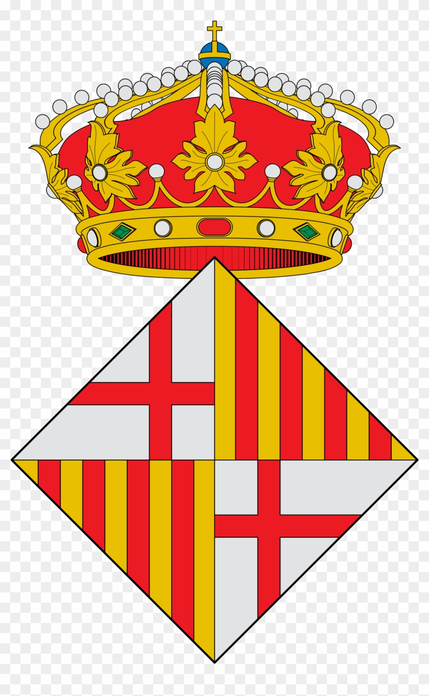 Coat Of Arms Barcelona - Logo Barcelona 1899 Png #1127115