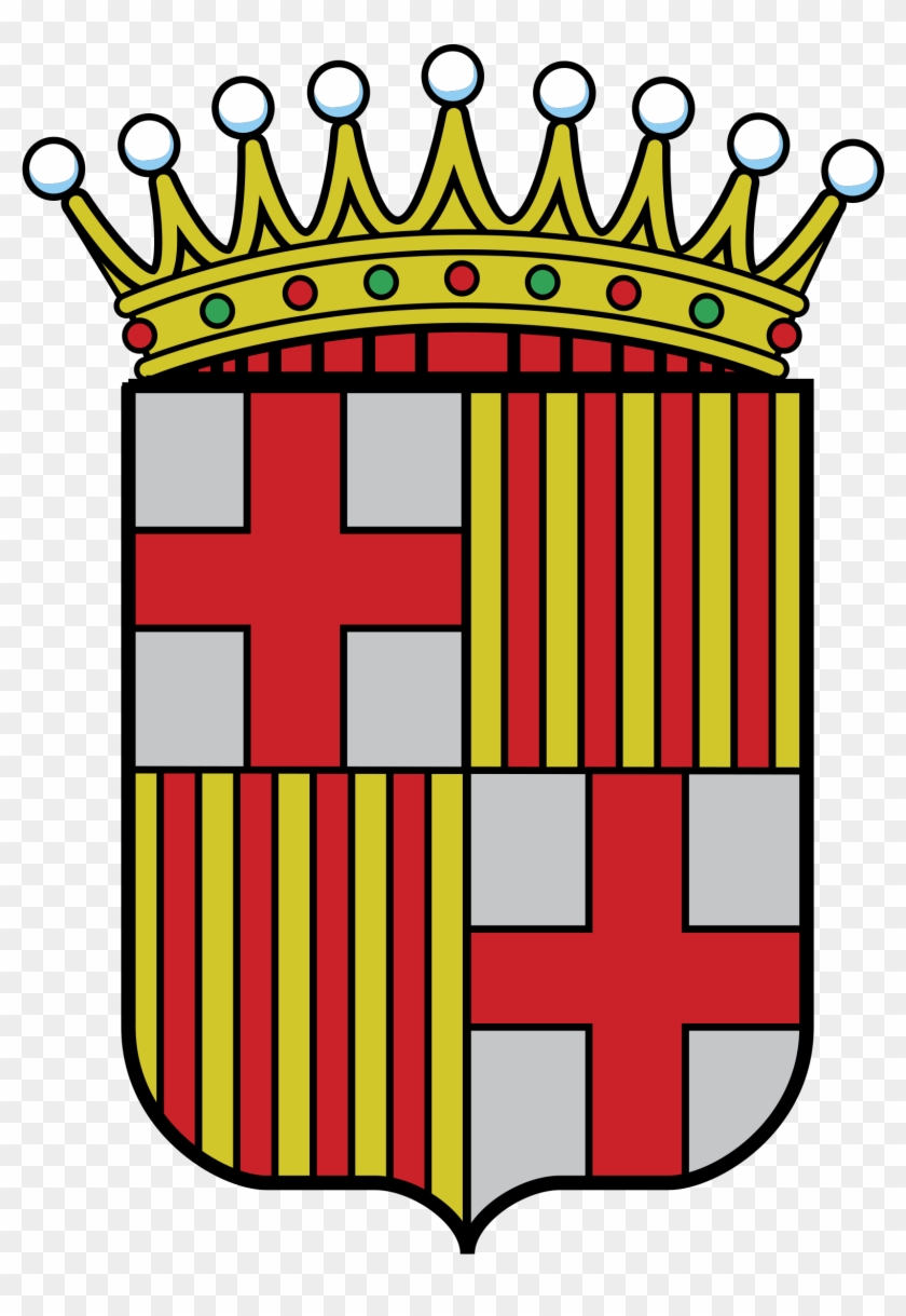 Barcelona Logo Png Transparent - Barcelona Coat Of Arms #1127216