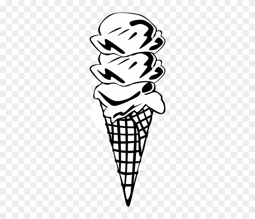 Menu, Ice, Cream, Cone, Scoop, Festive, Cones - Ice Cream Cone Clip Art #1127226