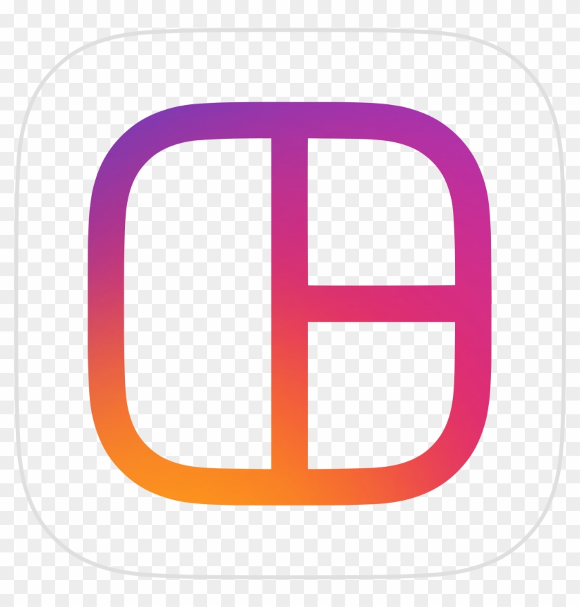 Layout Logo Png Transparent - Instagram Layout App Icon #1127322