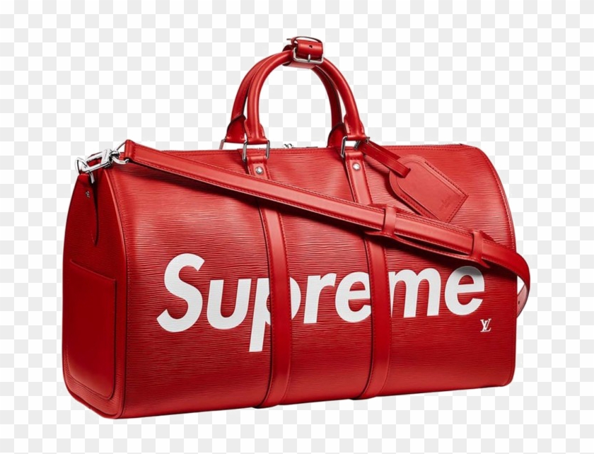 Duffle Bag Png Download Image - Supreme X Louis Vuitton #1127349