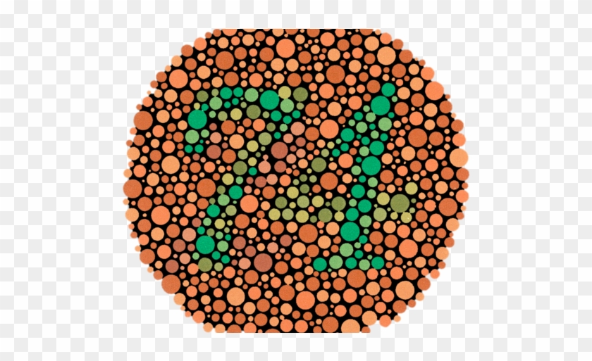 Ishihara Test For Colour Blindness - Red And Brown Color Blindness #1127422