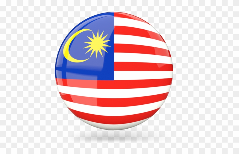 Flag Malaysia Icon Pictures Image - Malaysia Round Flag Png #1127540