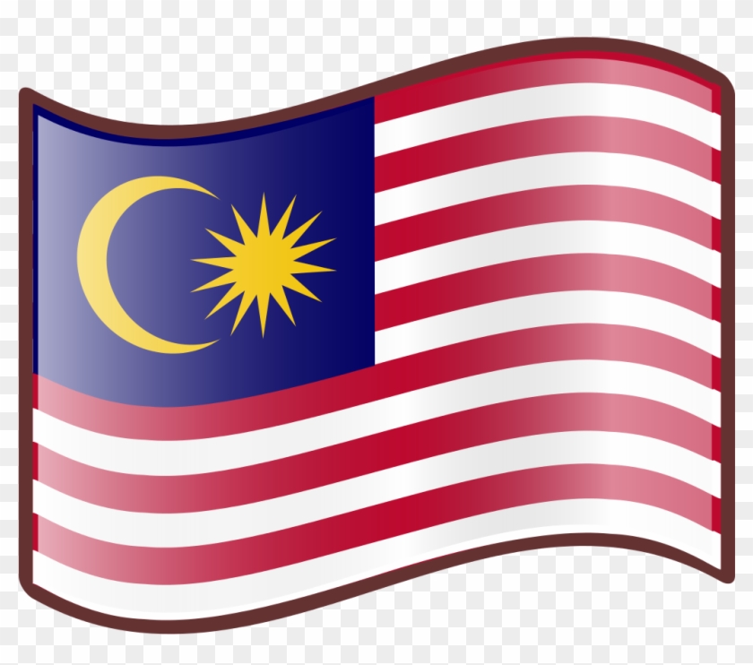 Malaysia Wave Flag Image - Malaysia Flag Svg #1127551