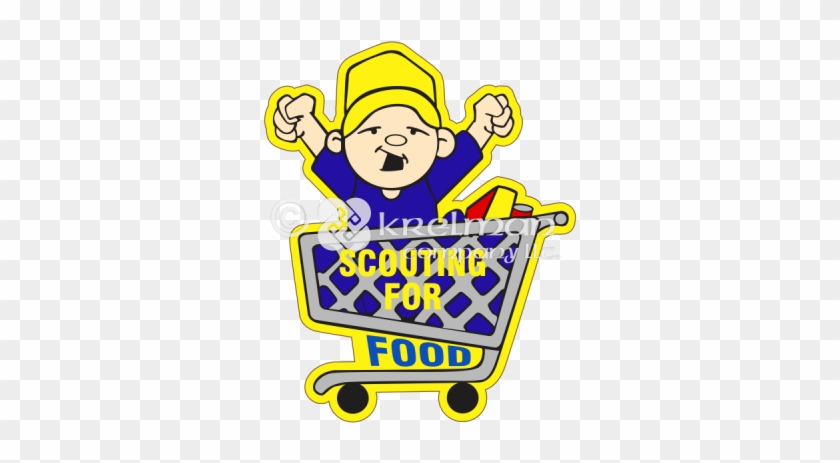 K2006 Scout Riding In Shopping Cart - K2006 Scout Riding In Shopping Cart #1127632