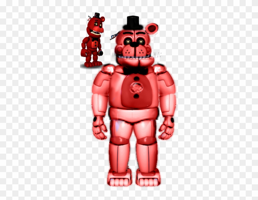 Funtime Redbear By Reizosaurus-64 - Fnaf Funtime Redbear #1127791