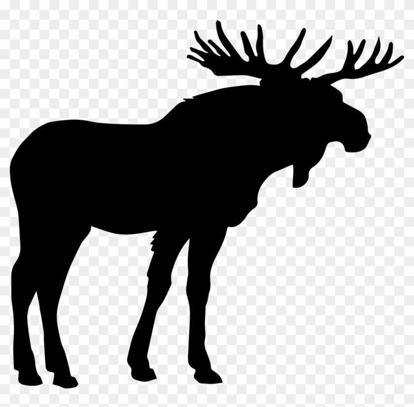 Moose Shape Free Icon - Moose Icon Png #1127919
