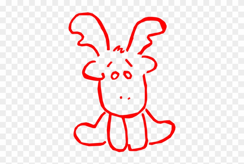Free Cute Moose Drawing Image - Cute Moose #1127930