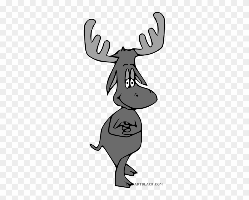 Moose Animal Free Black White Clipart Images Clipartblack - Wilderness Gang: Loving Others Who Hurt Us Coloring #1127938