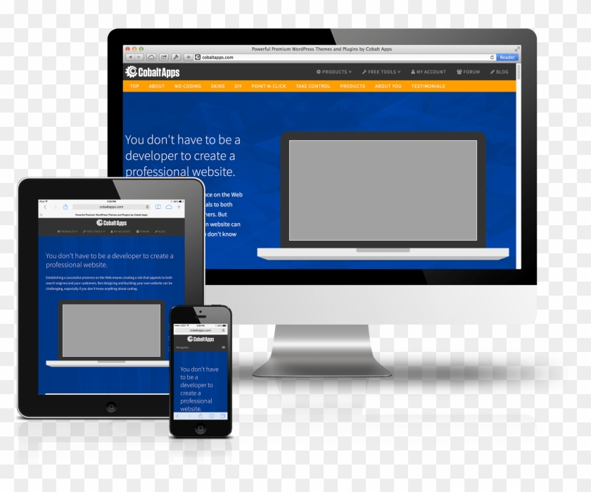Website Builder Create A Website Templatetoaster - Cobalt #1128028