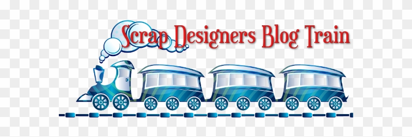 Scrap Designers Blog Train - Train Clipart Cartoon Train #1128061