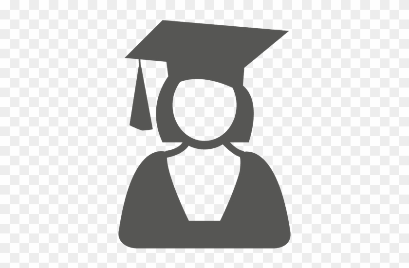 Graduation Ceremony Computer Icons Academic Degree - Female Graduate Icon Png #1128117