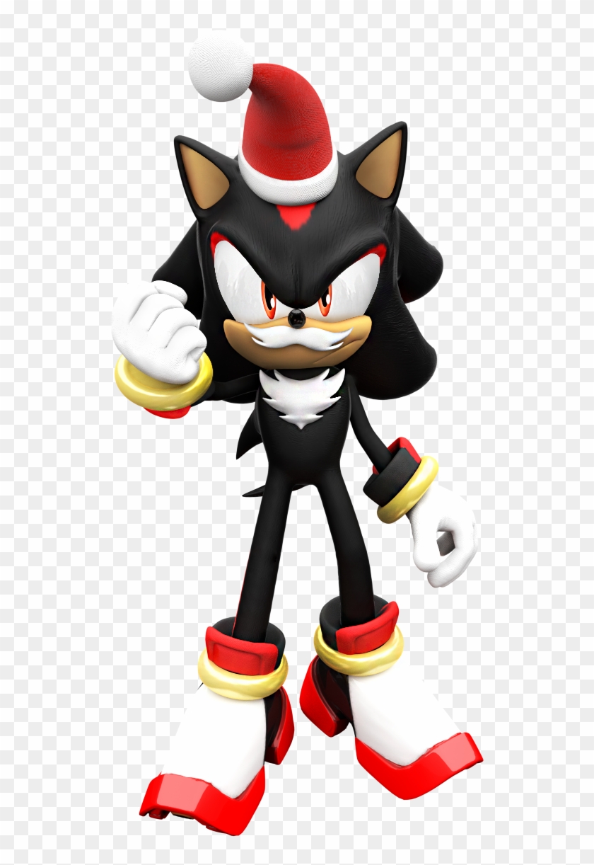 Christmas Shadow 2014 Render By Nibroc-rock - Sonic Christmas Nibroc Rock #1128210