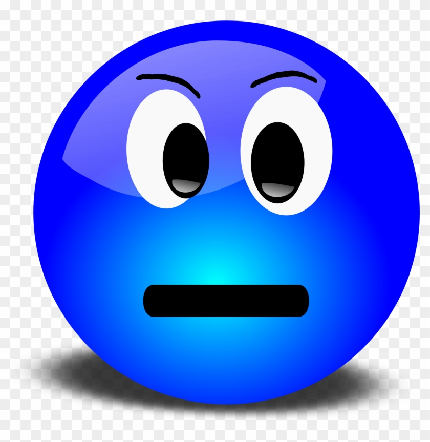 Mean Face Clip Art - Smiley #1128250