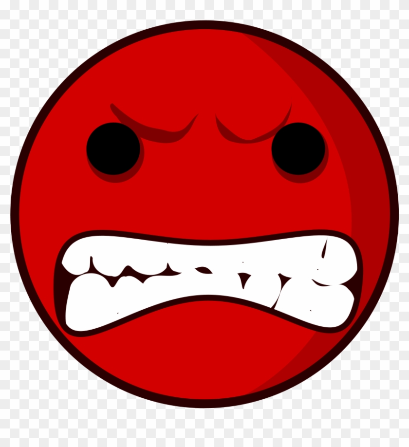 Mean Face Clip Art - Hero's Rage #1128284