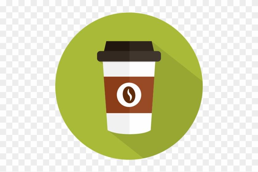 Coffee Cafe Take-out Icon - Vector Graphics #1128398