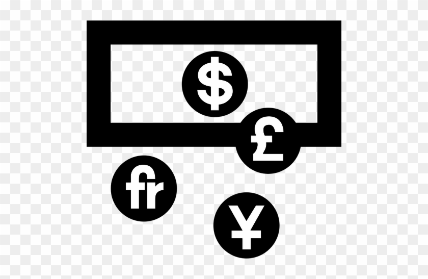 Aiga Currency Exchange Sign Vector Graphics - Money Exchange Sign Png #1128450