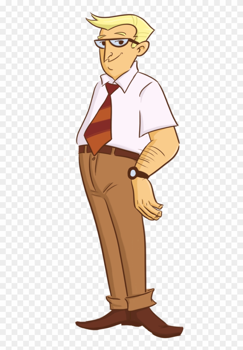 Classic Cn Collab - Dad Of Dexter Cartoon - Free Transparent PNG Clipart  Images Download